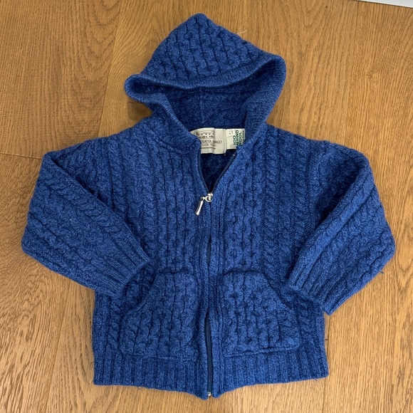 Aran Sweater Market Other - EUC 100% Irish Merino Wool Sweater - Size 6-7 (Fits 4-5)